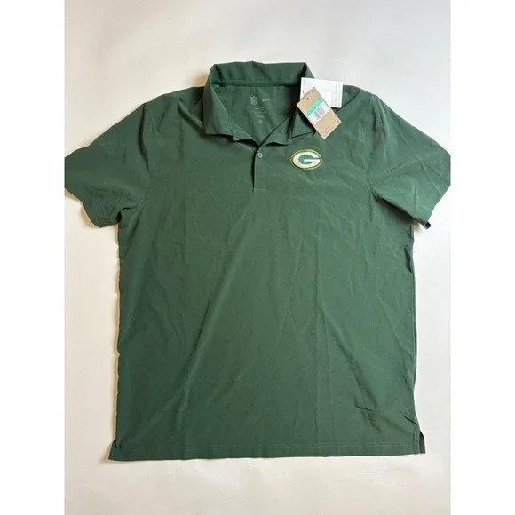 Nike NFL Dri-FIT Men's Green Bay Packers Polo Shirt NWT Size XL - Picture 3 of 8